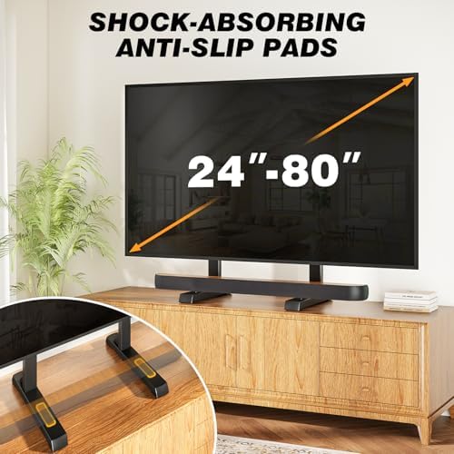 TAVR Universal Table Top TV Stand Mount, TV Legs for Most 20-75 Inch TVs