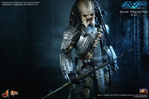 Sideshow Scar Predator Alien vs Predator Sixth Scale Figure by