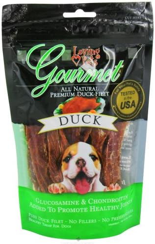 Loving Pets Gourmet All Natural Premium Sweet Potato and Chicken Wraps with Glucosamine and Chondroitin, Dog Treats, 8oz