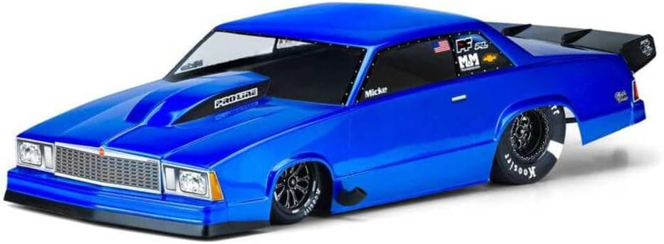 Pro-Line Racing 78 Chevy Malibu Clear Drag Body22S/DR10/Slash 2 Wheel Drive PRO354900 Car/Truck Bodies Wings & Decals