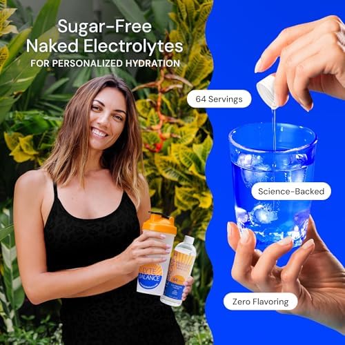 LYTE BALANCE Electrolyte Concentrate | Liquid Electrolytes Drink Mix w/Sodium, Potassium & Magnesium | Daily Hydration, Muscle Recovery