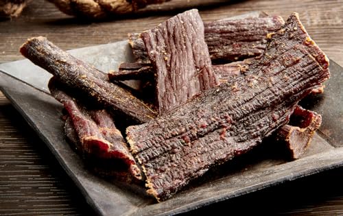 Wild Bill's Hickory Smoked Beef Jerky Strips, 30 Ct, 15 Oz | Keto, Low-Carb And High-Protein, Made In The USA, USDA Inspected, Marinated In Soy Sauce, Garlic, Black Pepper, Chewy Texture