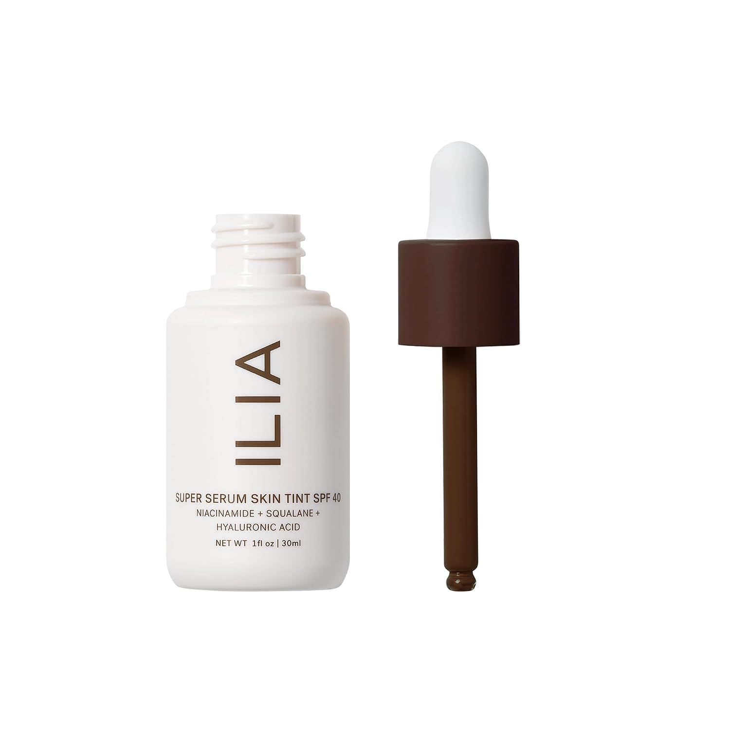 ILIA - Super Serum Skin Tint SPF 40 (Diaz ST7, 1 fl oz | 30 ml)