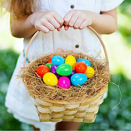 YEAHBEER 288 Easter Eggs -2.36" Bright Colors Plastic Easter Eggs Empty for Easter Hunt, Easter Basket Stuffers, Party Favor, Classroom Prize Supplies