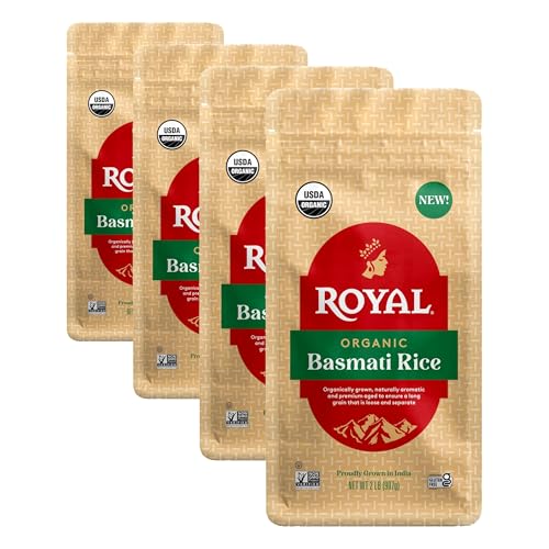 Authentic Royal - Naturally Aged Long Grain Indian White Basmati Rice - 20 Pound