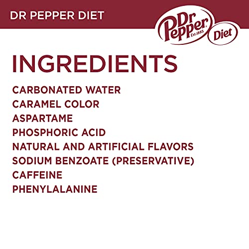 Diet Dr Pepper Soda, 7.5 fl oz cans, 8 pack