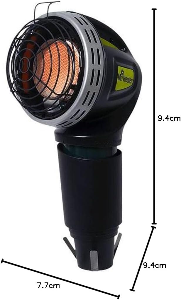 Mr. Heater Golf Cart 4, 000 BTU Radiant Propane Heater | Stay warm on the course when you're riding, Designed with an integrated handle