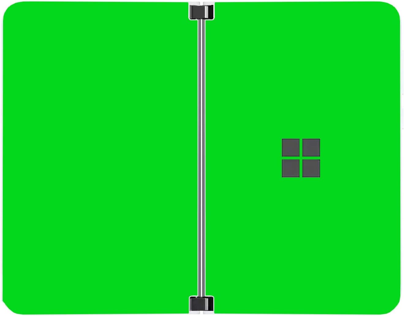 SopiGuard Sticker for Surface Duo Phone Edge-to-Edge Precision Vinyl Skin Wrap (Leather Textured)