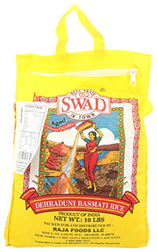 Swad Rice Basmati, 10-pounds