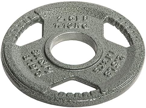 Fitvids 2 Inch Olympic Barbell Weight Plates Set, 255 LB(2.5-45 LB) Barbell Weight Set for Home Gym Strength Training