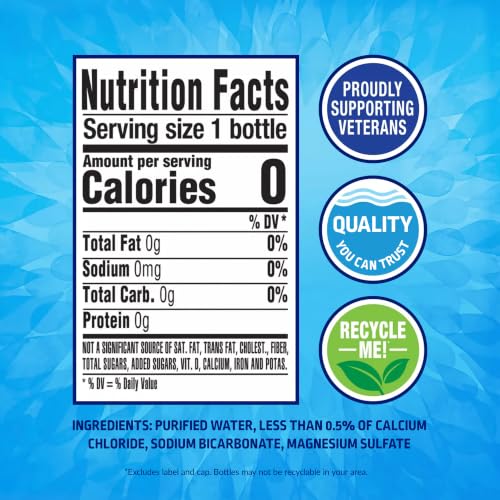 Pure Life Purified Bottled Water, 15 Pack - Still Drinking Water Enhanced with Minerals for a Crisp Taste - 16.9 Fl Oz - Toy Story 5 Packaging Graphics