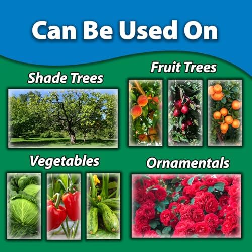 Monterey B.t. - Biological Insecticide for Organic Gardening - 1 Quart Concentrate - Apply Using a Sprayer Following Mix Instructions