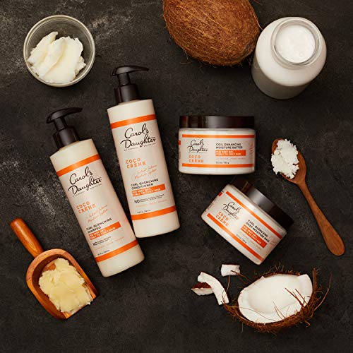 Carol’s Daughter Coco Creme Sulfate Free Shampoo and Conditioner Set with Silicone Free Hair Butter, for Very Dry Curly Hair
