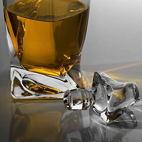 LUXU Whiskey Decanter,25 oz