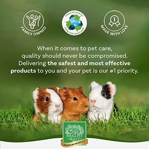 Small Pet Select Premium Soft Paper Bedding, Beige, 56 L | Natural Absorbent Bedding, Odor Control, Made in USA, For Indoor & Outdoor Rabbits, Guinea Pigs & Small Pets