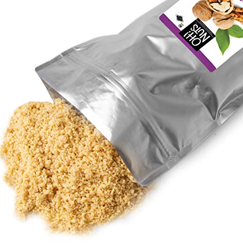 Oh! Nuts Flour | Fresh Flour in Resealable Bulk Bag | Healthy Flour for Baking, Cooking & Eating Recipes | Certified Kosher, Dairy & Egg Free