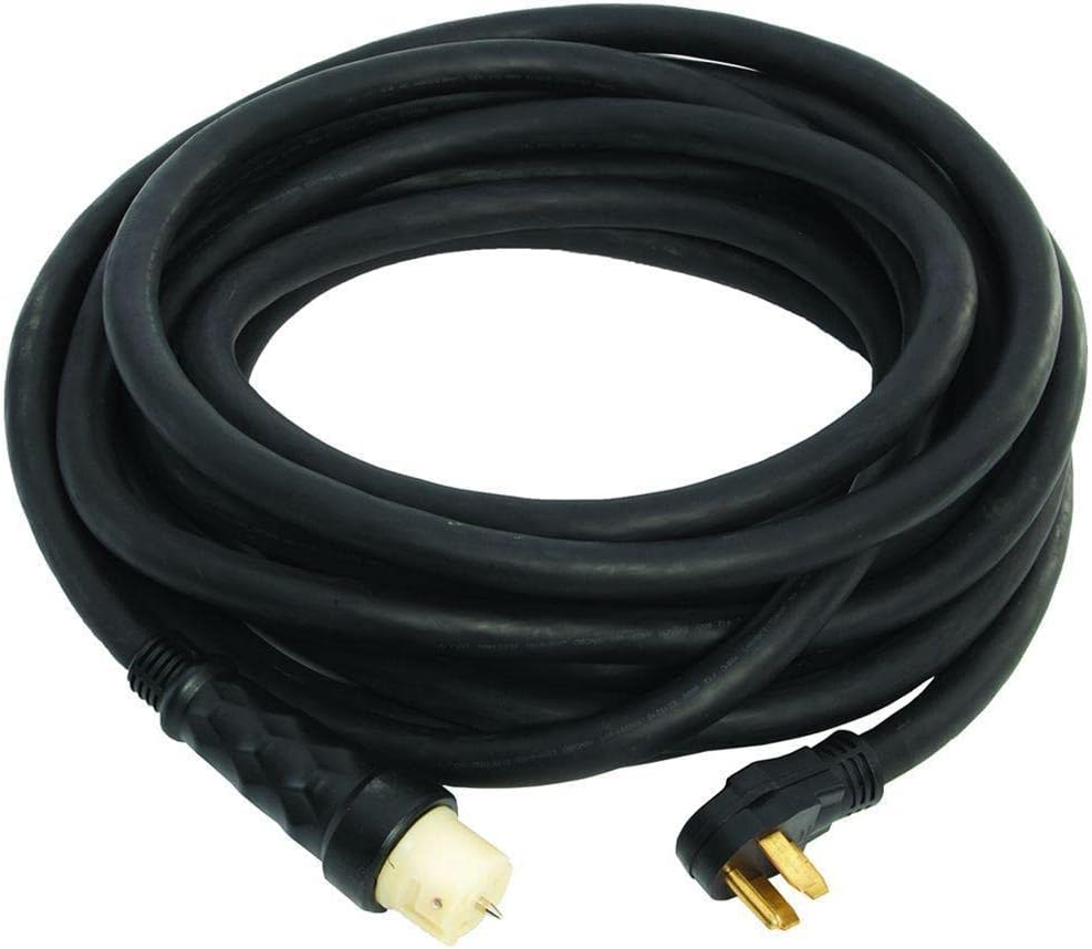 Generac 6389 25 Foot 50 Amp Generator Cord | 50-Amp Extension Cord, 4-Prong Plug, Home Backup Power, Weather-Resistant, Generac Compatible