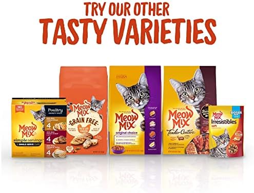 Meow Mix Original Choice Dry Cat Food, 6.3 Pound Bag