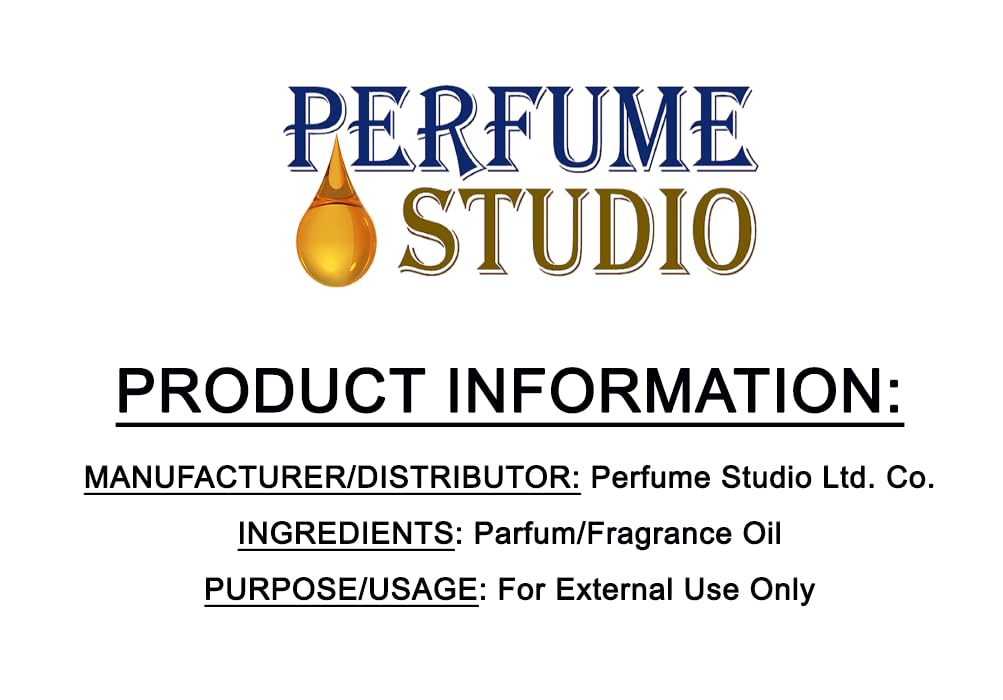 Perfume Studio Oil IMPRESSION of No, 5 for Women, 10ml Roll On Glass Bottle, 100% Pure Undiluted