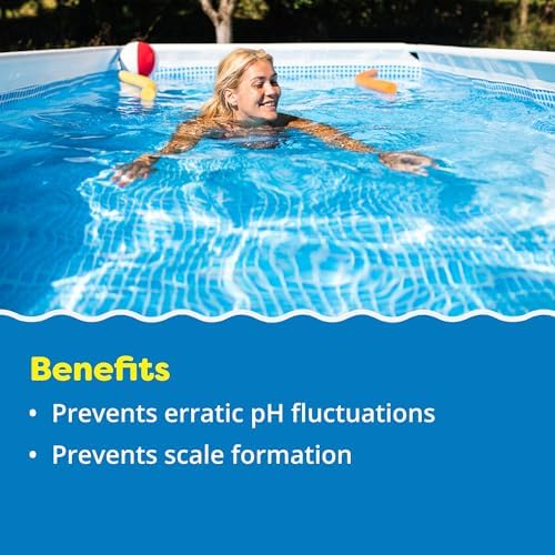 In The Swim Alkalinity Increaser for Swimming Pools - 25 Pounds | 100% Sodium Bicarbonate - Raises Alkalinity and Balances pH Levels in your Swimming Pool Water