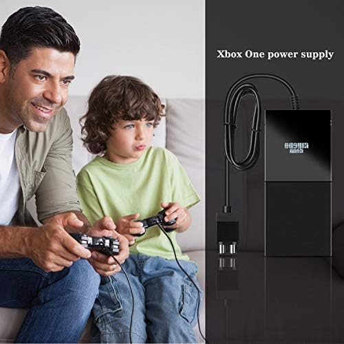 Power Supply Brick Compatible with Microsoft Xbox One [Sole New Quietest Version]