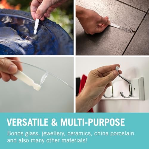 Araldite Clear Epoxy Adhesive 5 Minute Fast Setting 2-Part Epoxy Glue. Solvent-Free Professional Grade Strength for Invisible Joins. Clear Resin for
