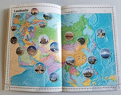 Replogle Aragon Globe, 12" Desktop World Globe, Raised Relief, Up-to-date Cartography, Smart Intelli-enabled World Map, Made in the USA, Blue