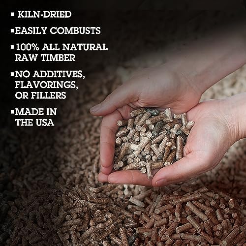Camerons 100% All Natural Mesquite BBQ Smoking Wood Pellets, 1 Pint | Kiln Dried Barbecue Wood for Smokers, Pellet Grills & Fire Pit