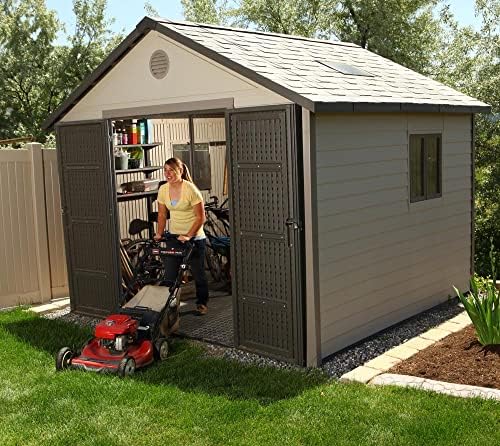 Lifetime 6415 Outdoor Storage Shed, 11 by 13.5 Feet