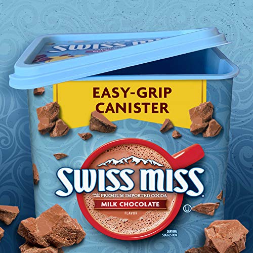 Swiss Miss Milk Chocolate Flavored Hot Cocoa Mix, 38.27 oz. Canister