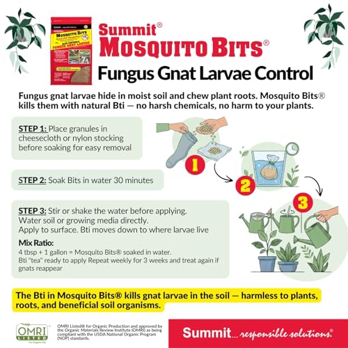 Summit Mosquito Bits, 20 lb, Quick-Kill Biological Control for mosquitos and fungus gnats