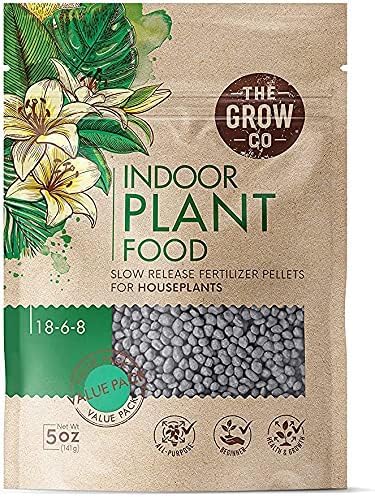 Indoor Plant Food, Slow Release Formula for Houseplants, 5oz