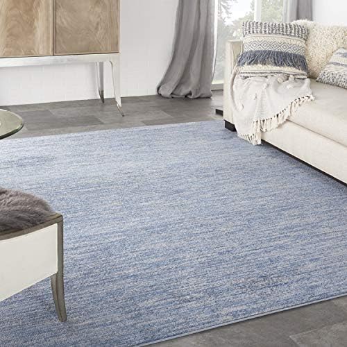 Nourison Home Essentials Indoor Outdoor Area Rug, Ivory Beige, 7' x 10'