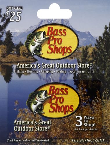 Bass Pro Shops Physical Gift Card - $50