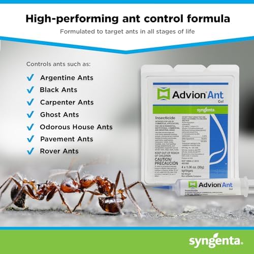 Syngenta Advion Ant Gel 4 tubes 30 grams each