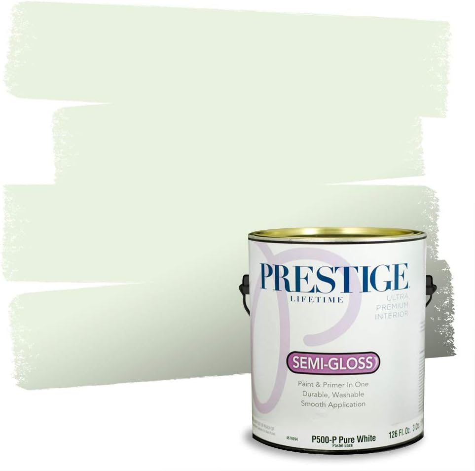 PRESTIGE Interior Paint and Primer in One, Garden Sage, Eggshell, 1 Gallon
