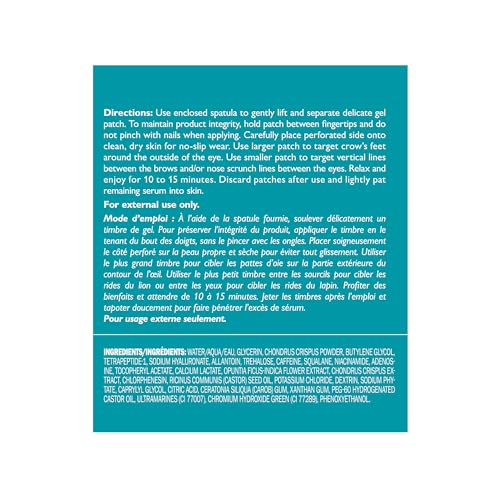 Peter Thomas Roth | Peptide Skinjection™ Expression Line Hydra-Gel Patches | Smoothing Peptide Eye Mask Patches for Fine Lines and Wrinkles