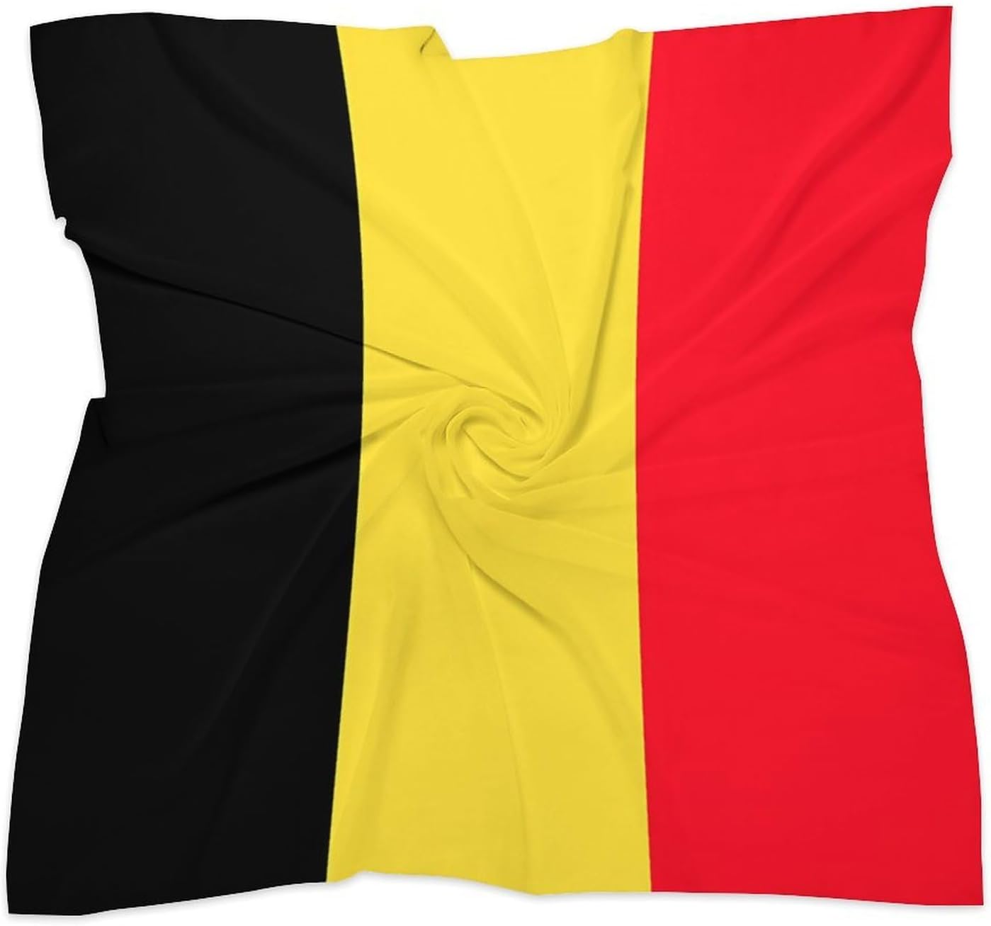 Flag Silk Scarf Head Hair Wraps Bandana Square Satin Head Scarf For Women