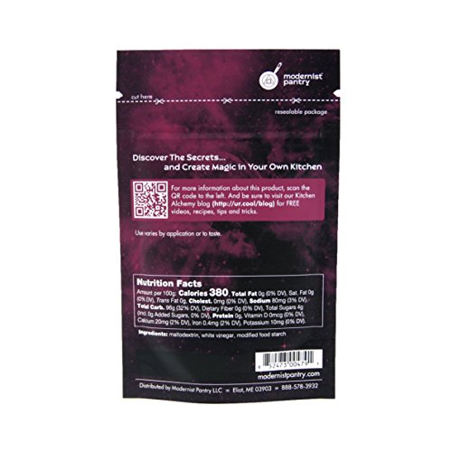 Distilled White Vinegar Powder Gluten-Free Vegan OU Kosher Certified - 400g/14oz