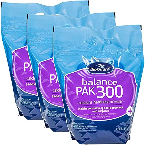 BioGuard Balance Pak 300, Calcium Hardness Increaser, 12 lb, Single Pack | Quick-Dissolving, Prevent Corrosion of Pool Equipment and Surfaces