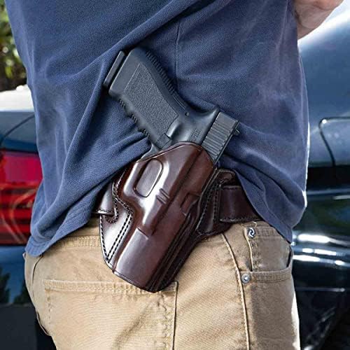 Galco Concealable Leather Belt Holster, SIG Sauer P226/SIG Sauer P220/SIG Sauer P227/Canik CON248H
