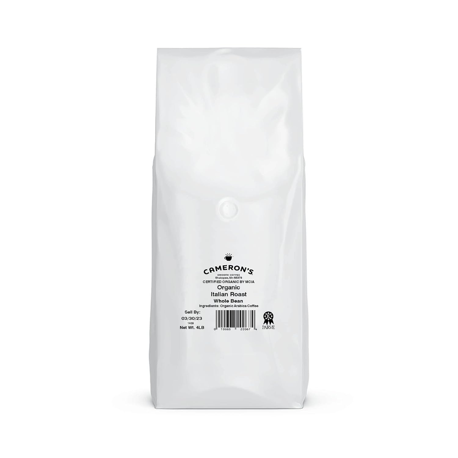 Cameron's Coffee Roasted Whole Bean Coffee, Flavored, Vanilla Hazelnut, 4 Pound
