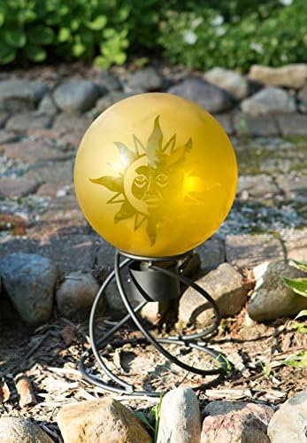 Echo Valley 9128 Helix Globe Stand, 8-Inch, Black, Small