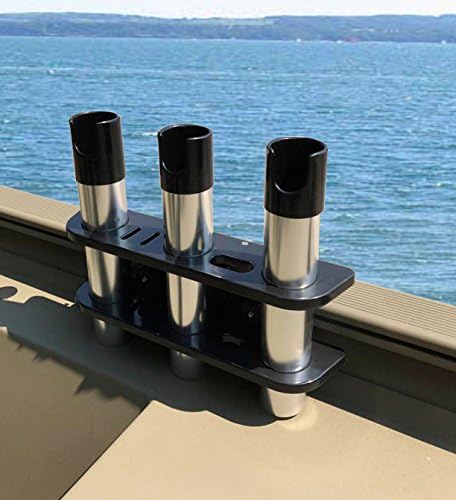 Brocraft Rod Holder for 90 Degree Boat Track System/Lund Sport Track/Versatrack Track/Ranger Track