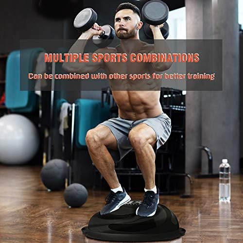 JX FITNESS 58cm Balance Half Ball Trainer
