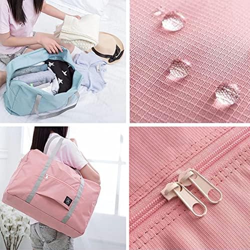 2 Pack Foldable Travel Bag Waterproof Travel Duffel Bag
