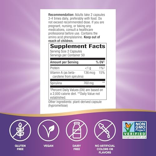 Nature's Way Spirulina Micro-Algae, Seasonal Immune Support*