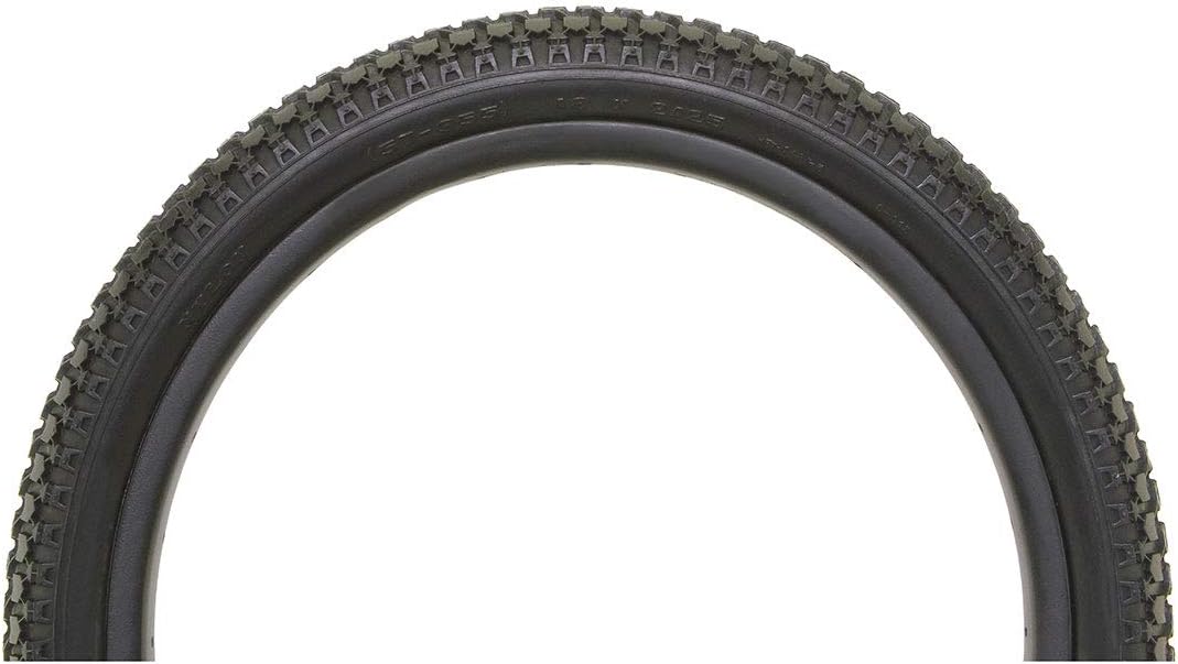 Alta Bicycle Tire Duro 18" x 2.125" Bike Tire All Black, Smooth Trail Tread Style