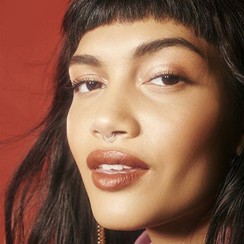 e.l.f. Srsly Satin Lipstick, Intense Color Payoff & Silky Smooth Formula, Cider, 0.16 Oz