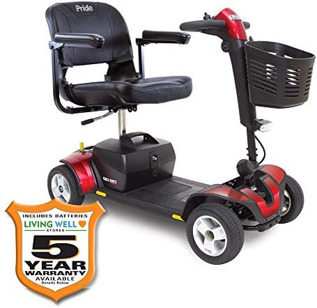 Pride Mobility S74 Go-Go Sport 4-Wheel Electric Mobility Scooter For Adults